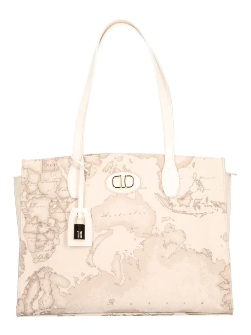 Borsa shopping Alviero Martini 1a Classe da donna beige