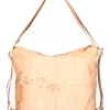 Borsa shopping Alviero Martini 1a Classe da donna cuoio