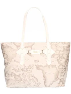 Borsa shopping Alviero Martini 1a Classe da donna beige