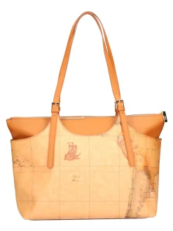 Borsa shopping Alviero Martini Prima Classe da donna cuoio