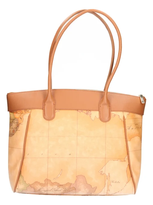 Borsa shopping Alviero Martini 1a Classe da donna cuoio