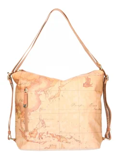 Borsa shopping Alviero Martini 1a Classe da donna cuoio