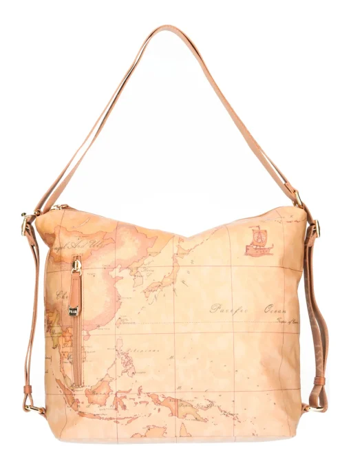 Borsa shopping Alviero Martini 1a Classe da donna cuoio