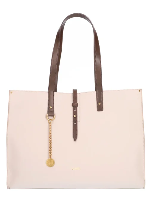 Borsa shopping Liu Jo da donna beige