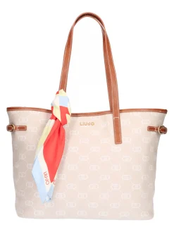 Borsa shopping Liu Jo da donna beige
