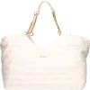 Borsa shopping Liu Jo da donna avorio