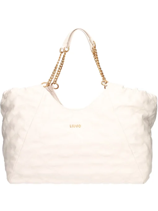 Borsa shopping Liu Jo da donna avorio