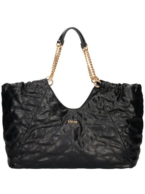 Borsa shopping Liu Jo da donna nera