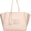 Borsa shopping Liu Jo da donna beige
