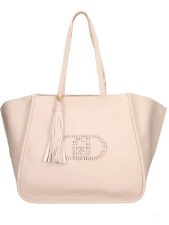 Borsa shopping Liu Jo da donna beige