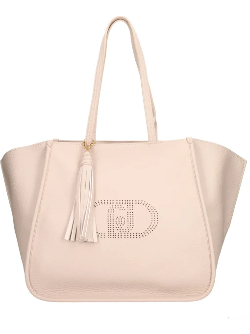 Borsa shopping Liu Jo da donna beige