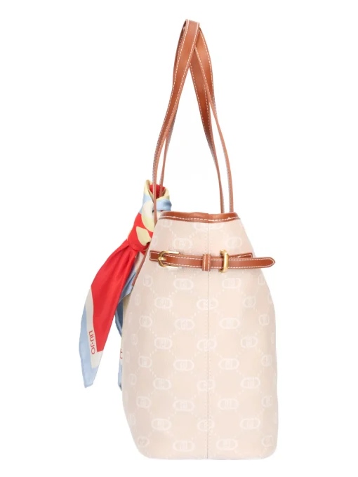 Borsa shopping Liu Jo da donna beige