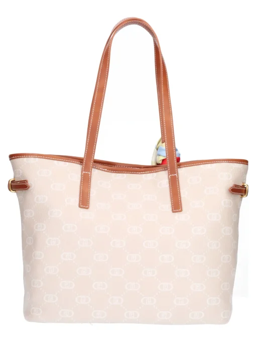 Borsa shopping Liu Jo da donna beige