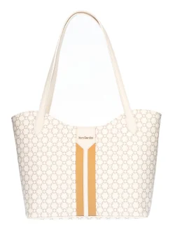 Borsa shopping Nero Giardini da donna beige