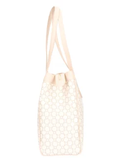 Borsa shopping Nero Giardini da donna beige