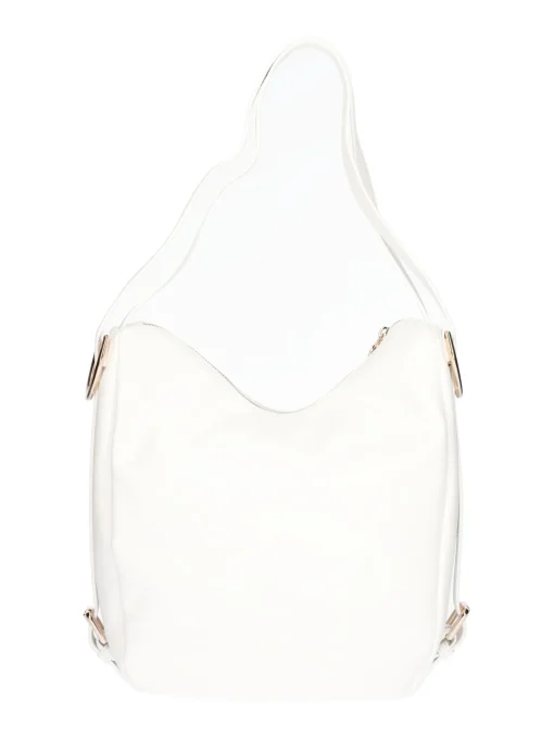 Borsa shopping Nero Giardini da donna bianca