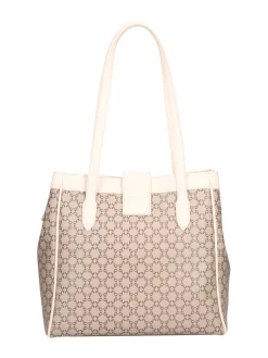 Borsa shopping Nero Giardini da donna taupe