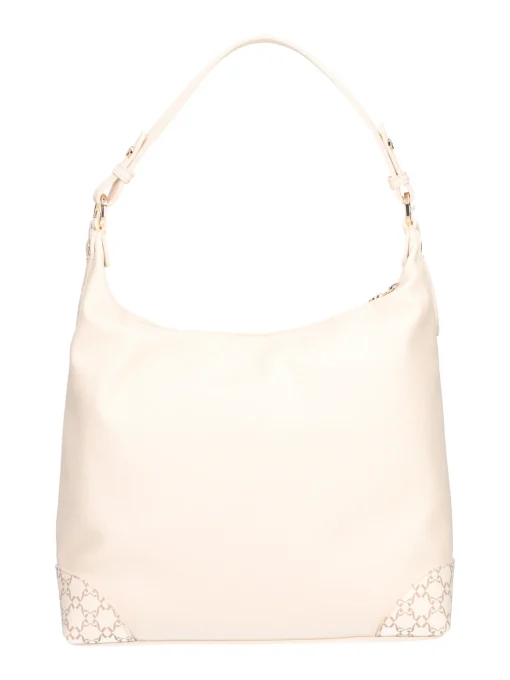 Borsa shopping Nero Giardini da donna beige