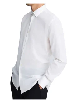 Camicia slim fit Liu Jo da uomo bianca