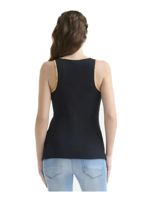 Canotta basic Alviero Martini 1a Classe Destination da donna nera