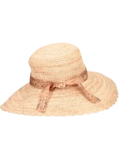 Cappello con falda larga Alviero Martini 1a Classe da donna beige