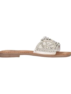 Ciabatta Alma Blue da donna bianco/argento