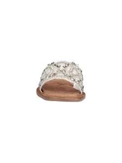 Ciabatta Alma Blue da donna bianco/argento
