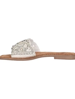 Ciabatta Alma Blue da donna bianco/argento
