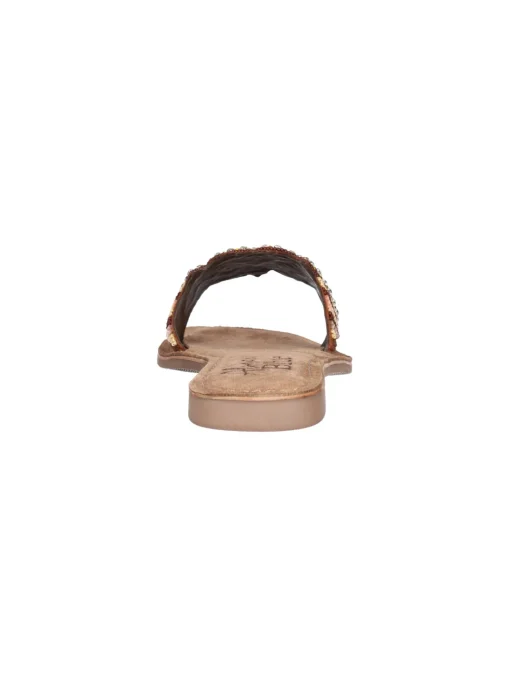 Ciabatta Alma Blue da donna marrone