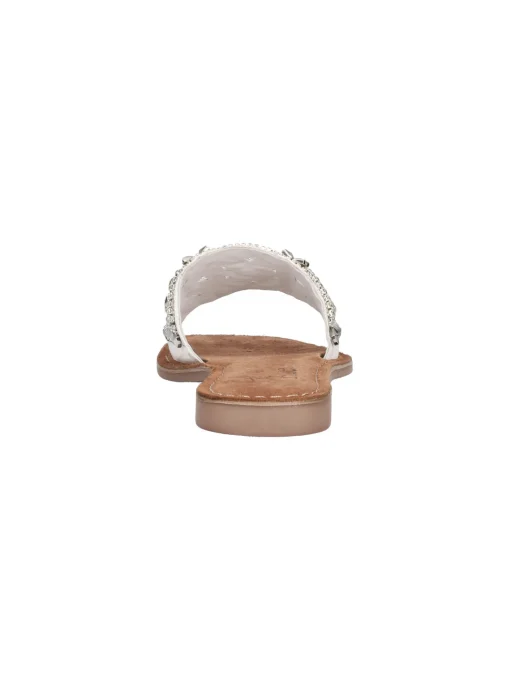 Ciabatta Alma Blue da donna bianco/argento