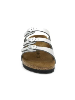 Ciabatta argento Birkenstock donna Linea "Florida"