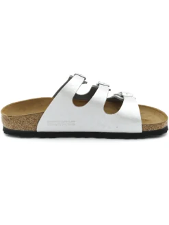 Ciabatta argento Birkenstock donna Linea 