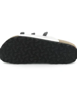 Ciabatta argento Birkenstock donna Linea 