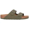 Ciabatta Birkenstock Arizona Vegan da uomo verde