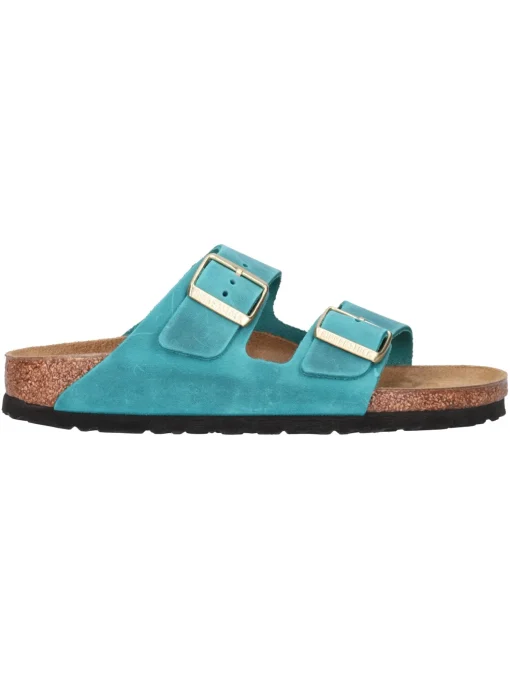 Ciabatta Birkenstock Arizona da donna azzurra