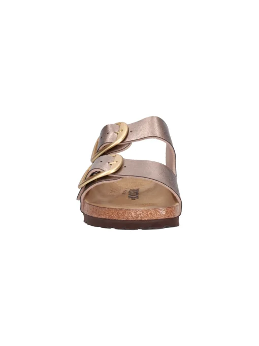 Ciabatta Birkenstock Arizona da donna taupe laminata
