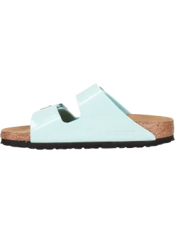 Ciabatta Birkenstock Arizona da donna verde acqua