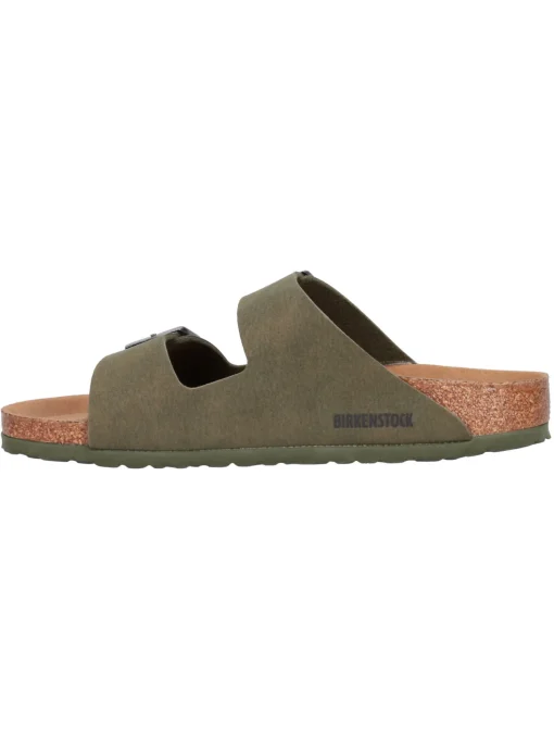 Ciabatta Birkenstock Arizona Vegan da uomo verde