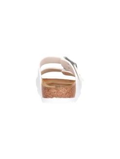 Ciabatta Birkenstock Arizona da donna bianca