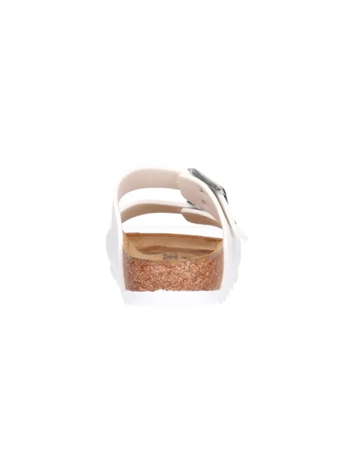 Ciabatta Birkenstock Arizona da donna bianca