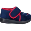 Ciabatta chiusa da bambino blu
