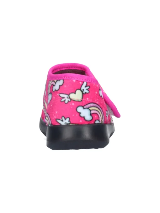 Ciabatta chiusa da bambina fucsia