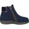 Ciabatta chiusa Davema da donna blu