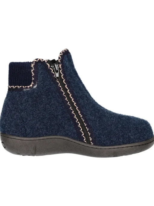 Ciabatta chiusa Davema da donna blu