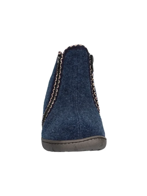 Ciabatta chiusa Davema da donna blu