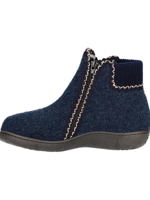 Ciabatta chiusa Davema da donna blu