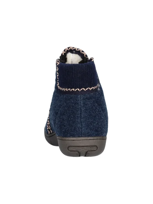Ciabatta chiusa Davema da donna blu