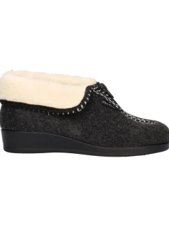 Ciabatta chiusa Fly Flot da donna nera