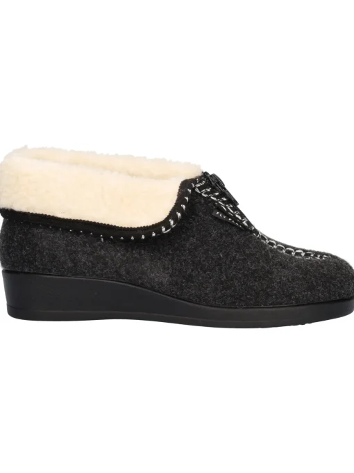 Ciabatta chiusa Fly Flot da donna nera