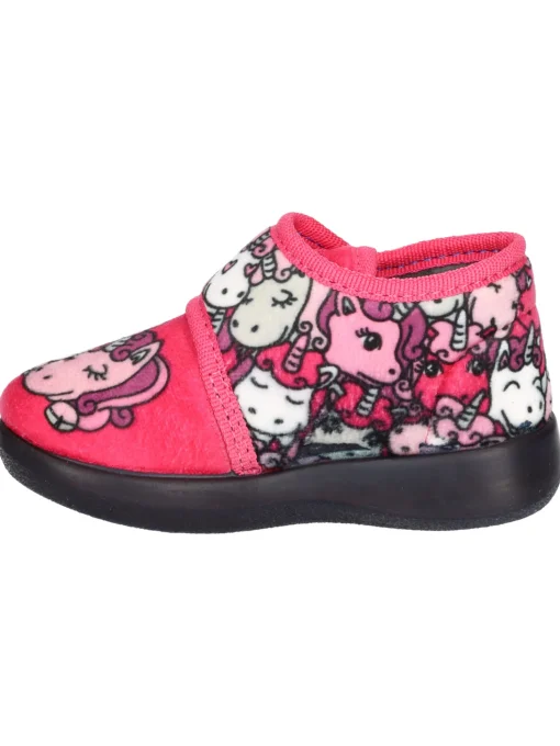 Ciabatta chiusa Inblu primi passi bambina fucsia